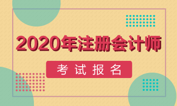 石家庄2020年注会报名条件