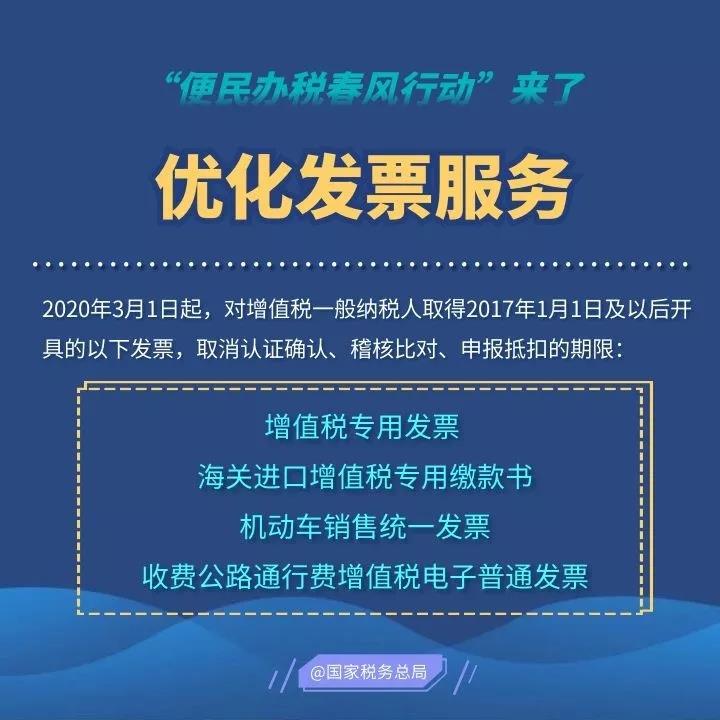 2020便民办税春风行动来了，这些硬举措和你一起战疫情促发展！