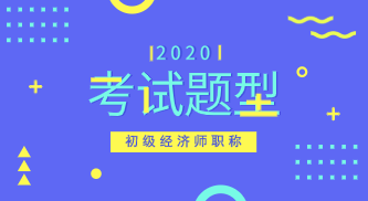 2020年初级财政税收专业经济师考试题型是什么？