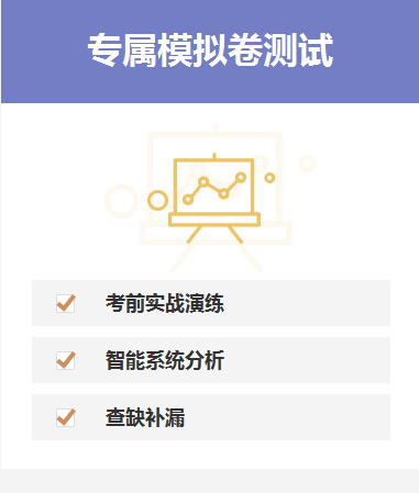专属模拟卷测试