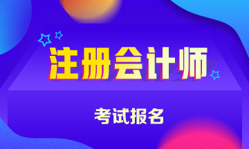 2020年新疆注会报名入口已经开通了