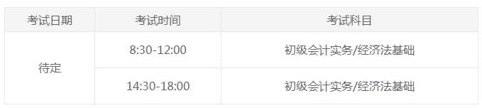 原定5月9日初级考试 5月9日会公布考试时间吗？