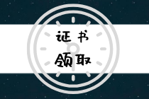 2019年江苏初级经济师纸质版证书什么时候可以领取？