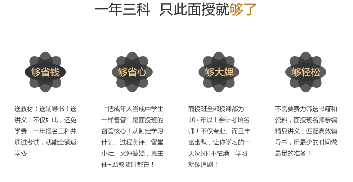揭开中级会计职称辅导 新考期面授班教学的面纱！