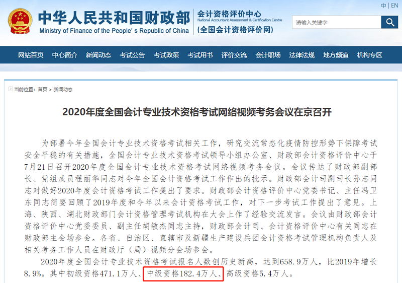出考率会影响通过率吗？2020年中级会计考试出考率怎么样？