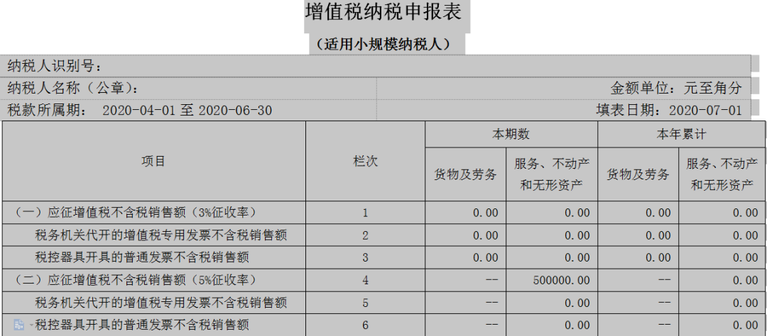 2020年增值税小规模纳税人该如何申报？