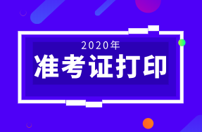 湖北2020年初级经济师准考证打印时间：11月16日-22日
