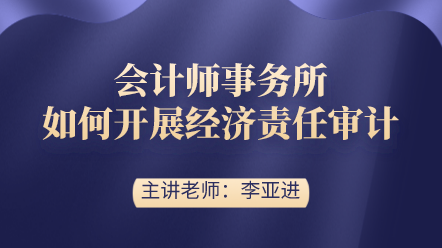 会计师事务所如何开展经济责任审计