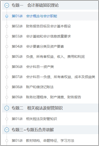 高效实验班高志谦中级会计实务零基础预习课程全部开通