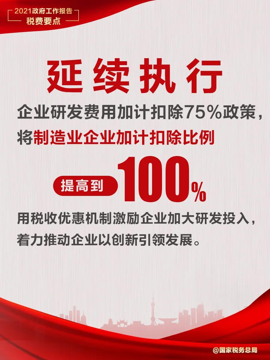 @纳税人缴费人：政府工作报告中的这些税费好消息请查收！