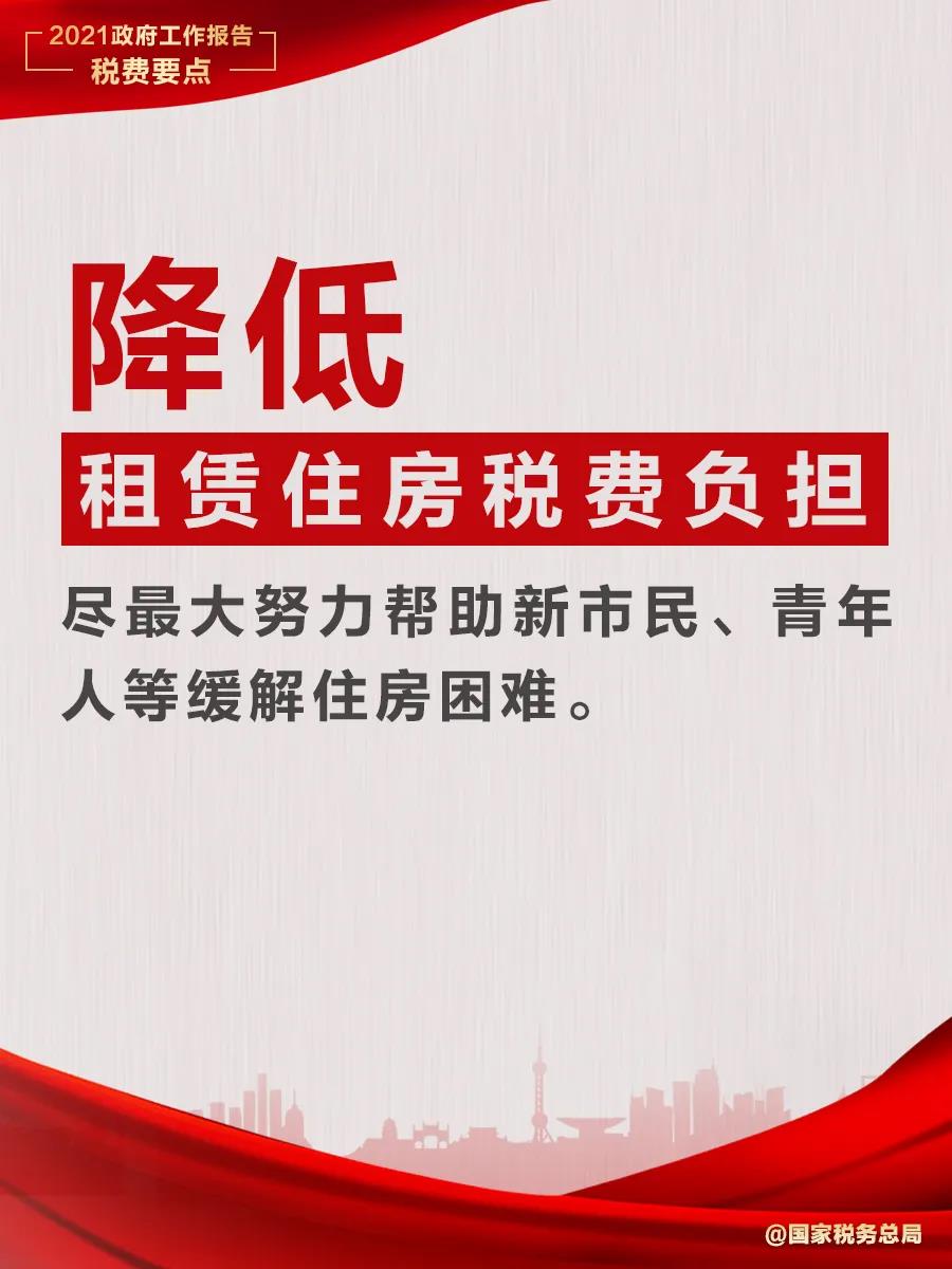 @纳税人缴费人：政府工作报告中的这些税费好消息请查收！