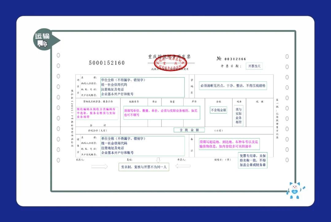 干货 | 不同行业的发票应该这样开！