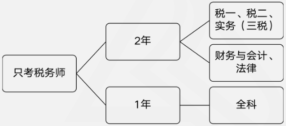 税务师报考科目