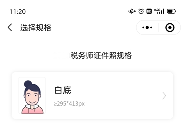 税务师照片
