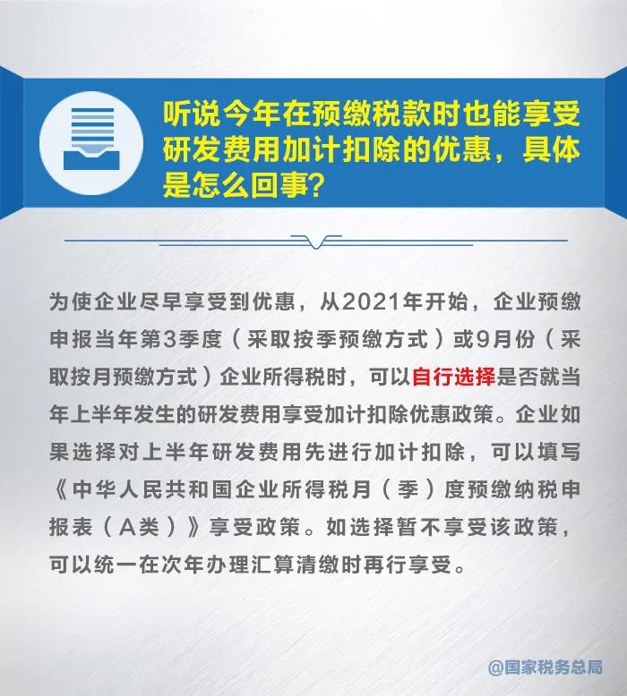 涨知识！九张图了解研发费用加计扣除新政策 收藏！