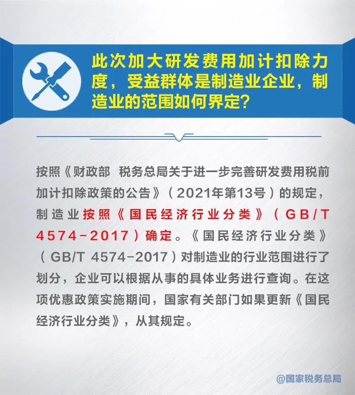 涨知识！九张图了解研发费用加计扣除新政策 收藏！