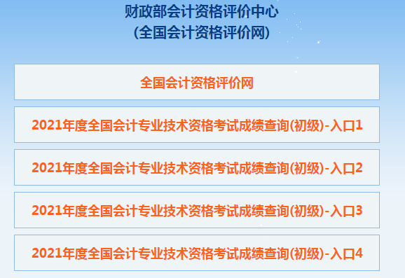 青海省海东市初级会计考试查分入口开通了吗？