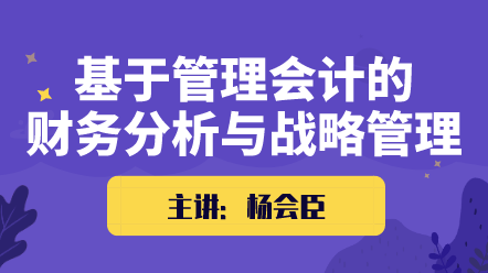 基于管理会计的财报分析与战略管理