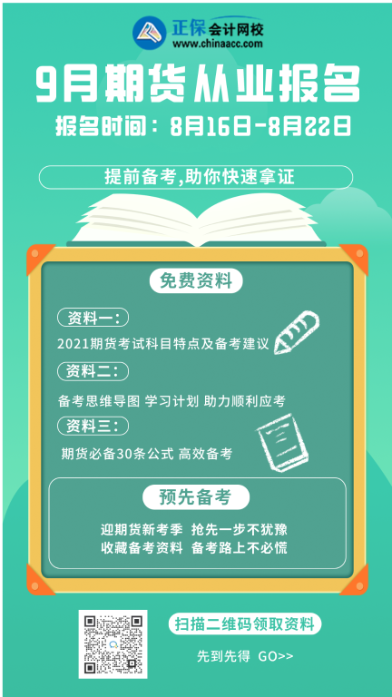 你们认真来看！杭州9月期货从业资格考试准考证打印时间！