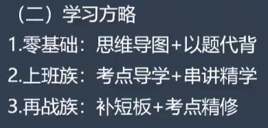 中级经济师学习方略