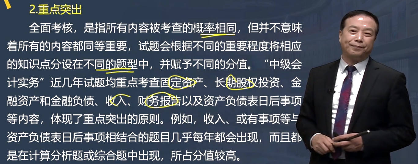 郭建华中级会计实务考情分析 2022考生备考必知！