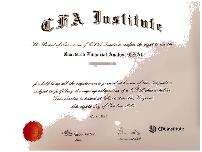 金融圈颜值很高的4本证书！猜猜CFA排第几？