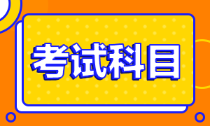 天津市2022年初级会计师考试科目