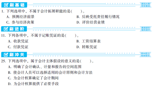 刷题为什么要用初级会计《必刷550题》？