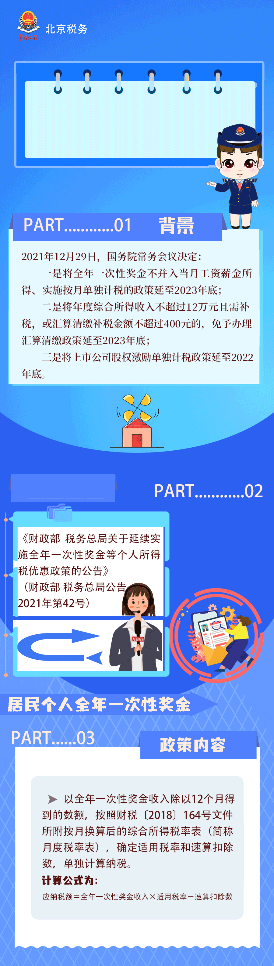 延续实施部分个税优惠政策，图解来了！