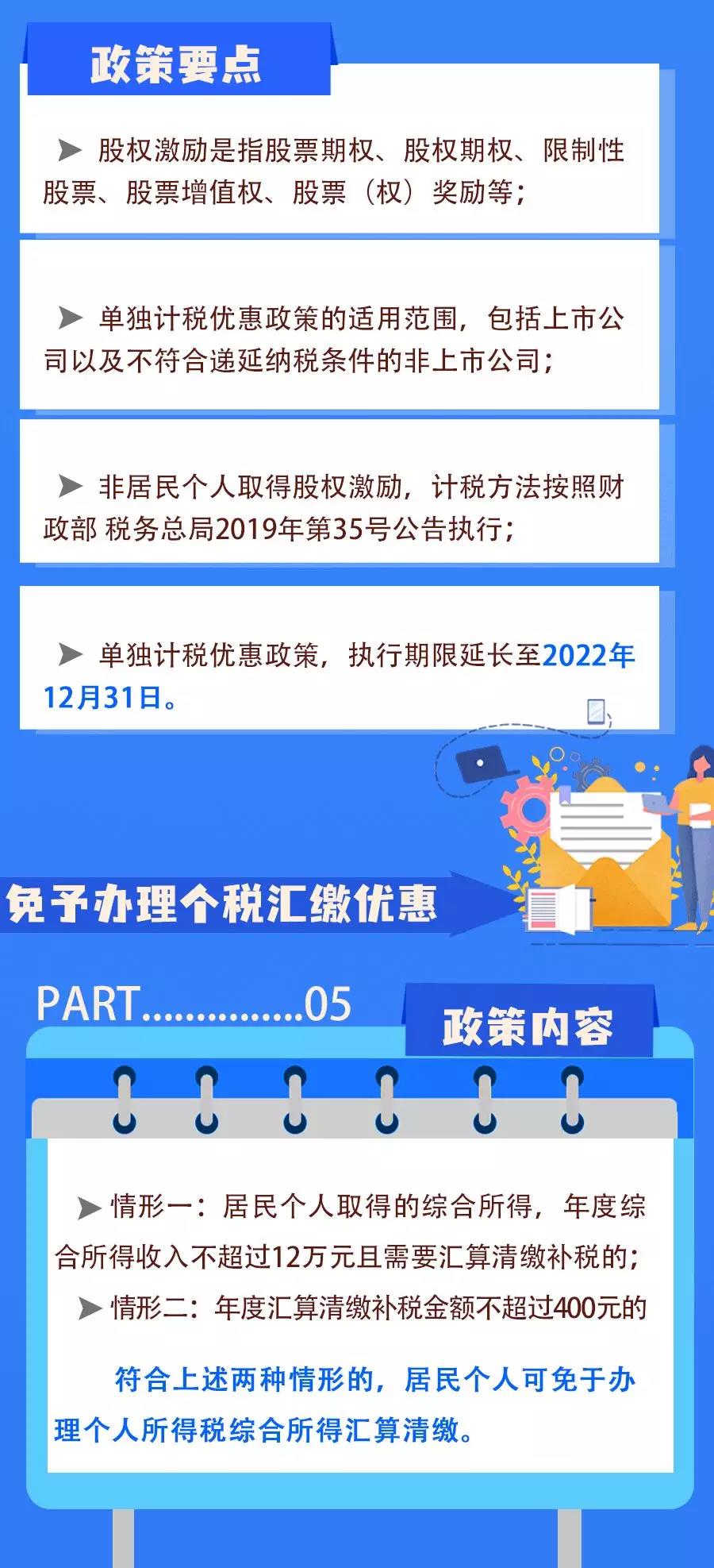 延续实施部分个税优惠政策，图解来了！