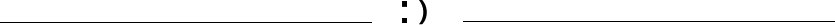 简易符号表情分割线