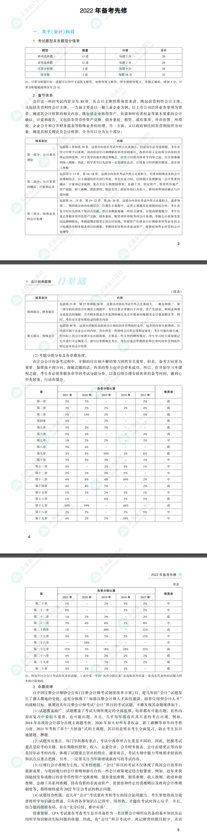 2022注会会计《经典题解》免费试读来啦！（打基础）