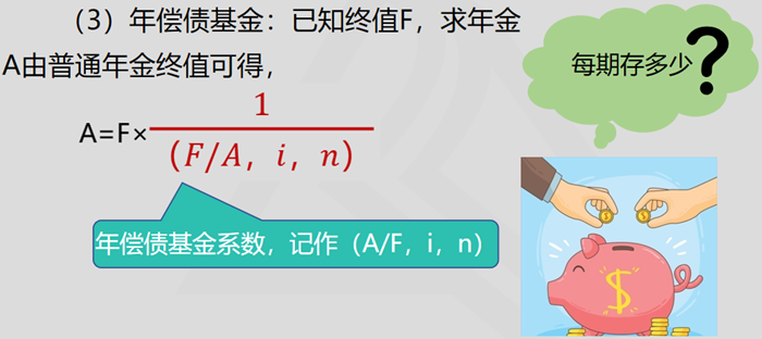 年偿债基金