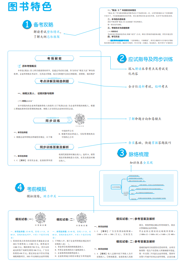 税法二应试指南图书特色