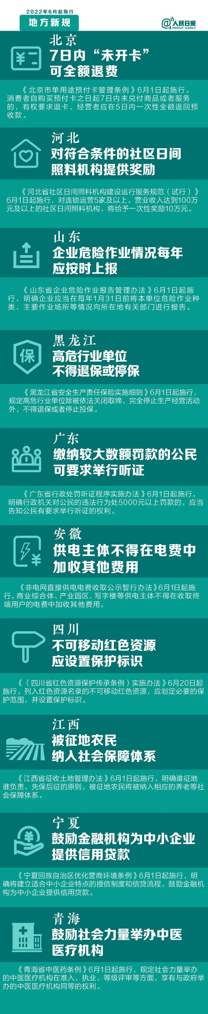 6月1日起，这些新规将影响你的生活