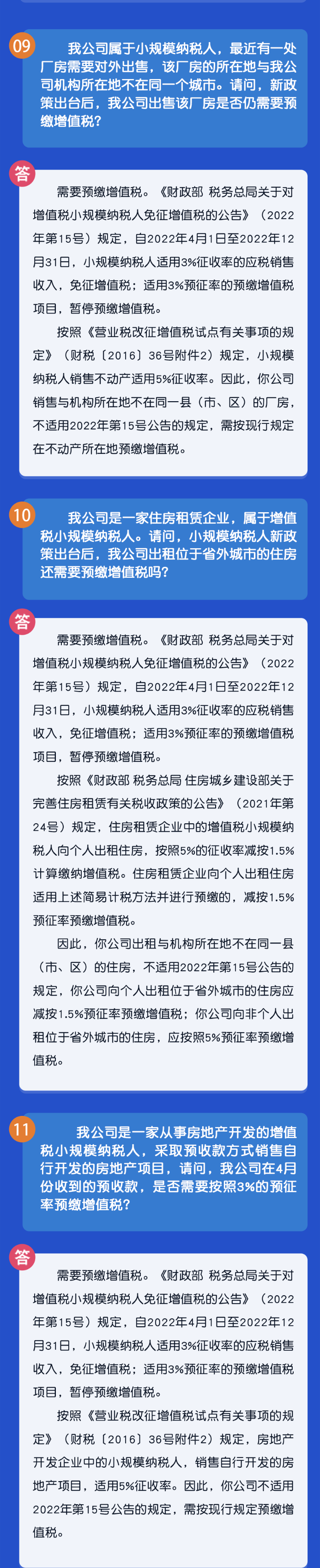 小规模纳税人免征增值税政策热点汇总