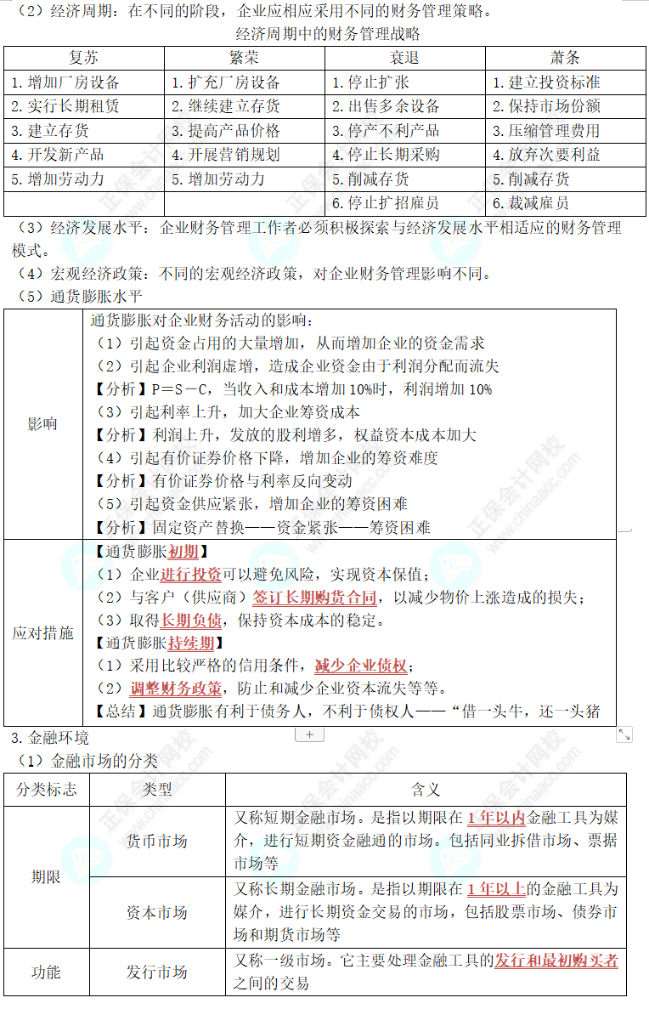 中级《财务管理》第一章高频考点4：财务管理体制