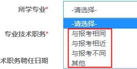 所学专业