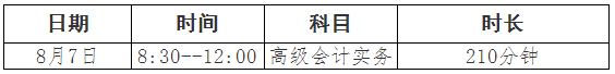 四川阿坝州发布2022年初级会计考试时间及准考证打印时间