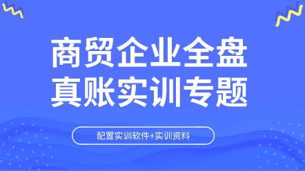 商贸企业全盘真账实训专题