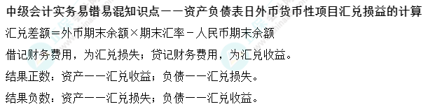 12丨中级会计实务易错易混知识点——外币货币性项目汇兑损益