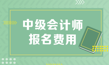 关注！中级会计职称考试报名费用多少？