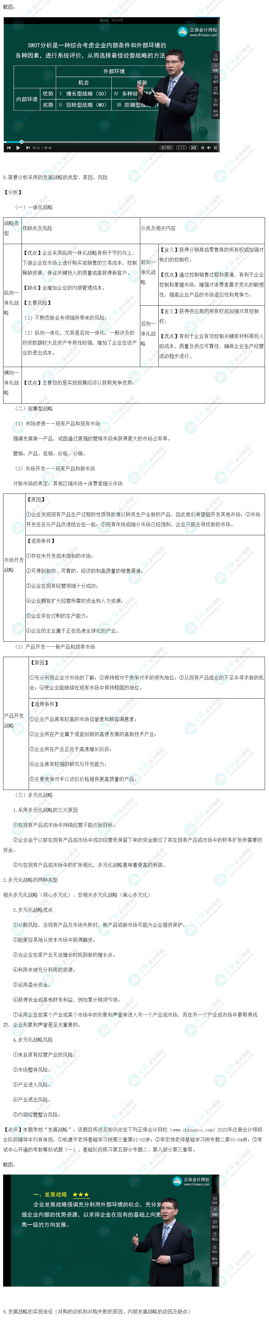 2022年注册会计师考试《职业能力综合测试二》考试试题涉及知识点（回忆版）