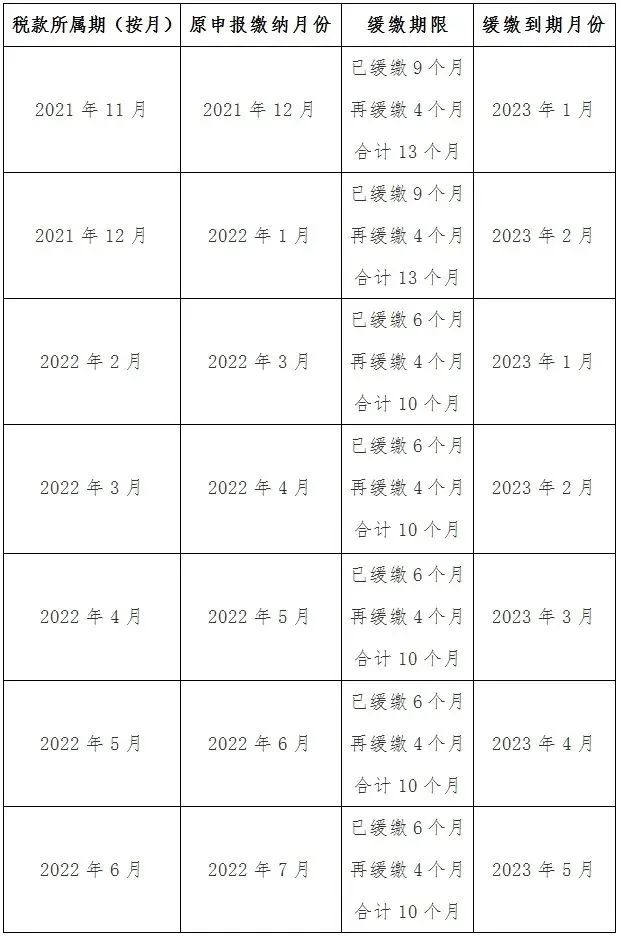 按月申报缴税的纳税人