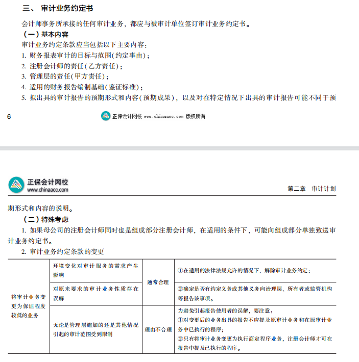 2022注册会计师考试第二批考点总结【9.24审计】