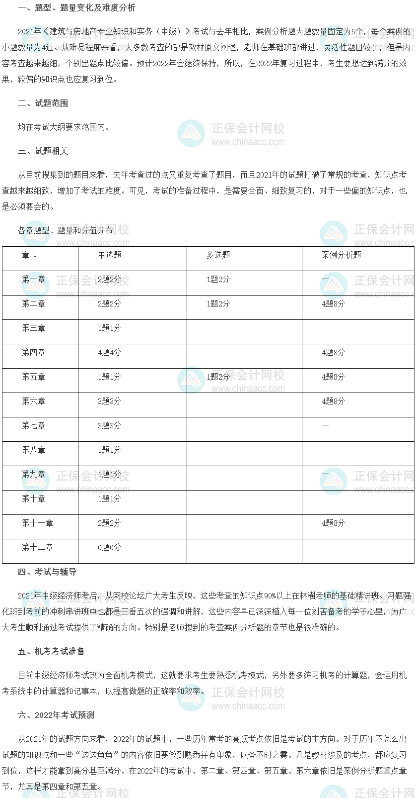 考情预测