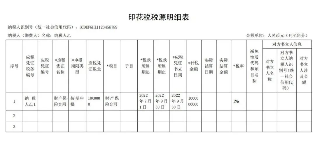 纳税人甲2022年10月纳税申报期应缴纳印花税