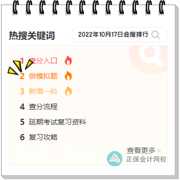 2022年10月17日会搜排行