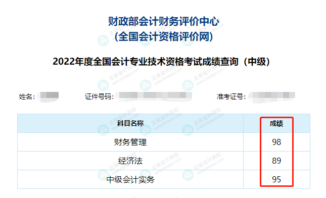 2022中级会计成绩公布后要低调？但实力不允许啊！必须晒出来！