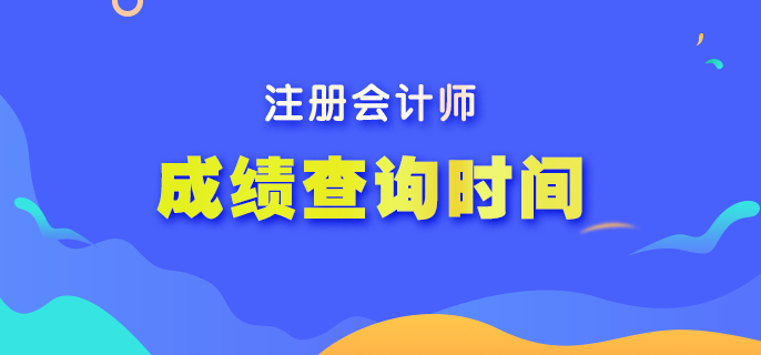 2022年CPA考试成绩能查询了吗？